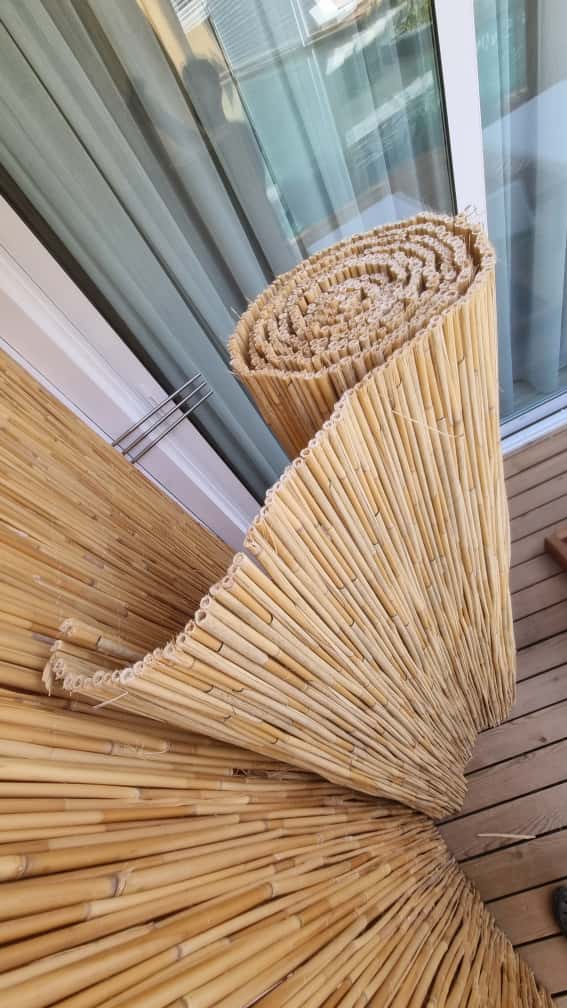 Doğal bambu peyzaj malzemeleri, hasır yapı ürünleri